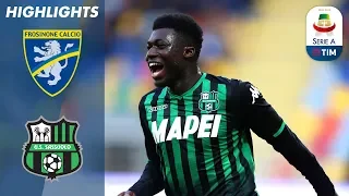 Frosinone 0-2 Sassuolo | Berardi on Target as Clinical Sassuolo Secure Away Victory | Serie A