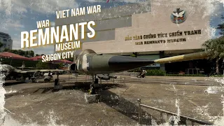 Vietnam War Museum - Walking Tour 4K