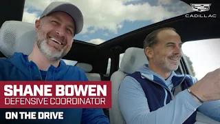 Shaun O'Hara Takes a Ride with Defensive Coordinator Shane Bowen | New York Giants