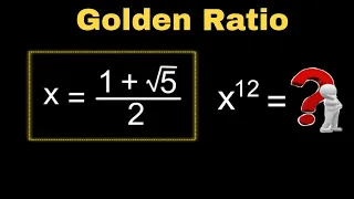 GOLDEN RATIO || Math Olympiad Questions