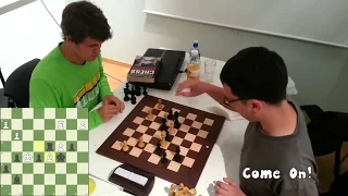 Magnus Carlsen trash talking vs. World Top 100 Grandmaster - Speed Chess