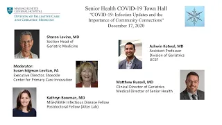 Senior Health COVID-19 Town Hall: "Infection Updates and the Importance of Connections"