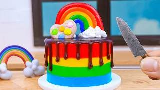 Rainbow Chocolate Cake🌈Yummy Miniature Rainbow Chocolate Cake Decorating 🌈1000+ Miniature Cakes 🍫🎂🌈