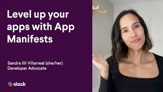 How to use App Manifests with traditional Slack Apps