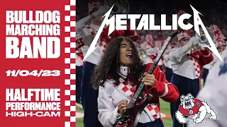 METALLICA | Fresno State Bulldog Marching Band (high cam)