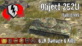 Object 252U  |  6,1K Damage 6 Kills  |  WoT Blitz Replays