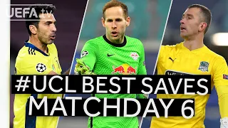 BUFFON, GULÁCSI, GORODOV: #UCL Best Saves, Matchday 6