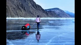 Байкал март 2019 часть1 Ольхон.