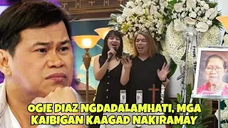 OGIE DIAZ KAAGAD DINAMAYAN NG MGA KAIBIGAN,  UNANG GABI NG L@MAY PINUNTAHAN