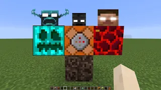 what if you create a mini WARDEN HEROBRINE in MINECRAFT