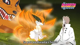 Kurama introduces his son to Hagoromo | Life of Kurama's son after Kurama death