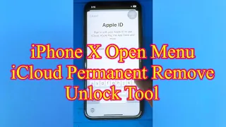 iPhone X Open Menu iCloud Permanent Remove Unlock Tool #Gazi_Mobile_Service_Center