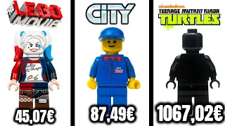 Teil 3: Die teuerste LEGO Minifigur aus jeder Themenreihe! [Teil 3]