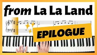 LA LA LAND - Epilogue / Mia & Sebastian's Theme | Piano Tutorial Lesson