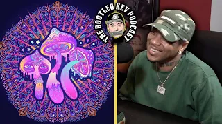 G Perico starts feeling shrooms kicking in mid interview