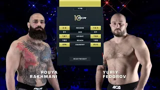 Пойа Рахмани vs. Юрий Федоров | Pouya Rahmani vs. Yuriy Fedorov | ACA 175