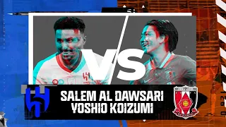 #ACL2022 Finals | Player vs Player - Al Dawsari VS Koizumi