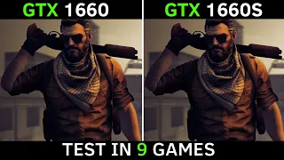 GTX 1660 vs GTX 1660 SUPER | Test In 9 Games