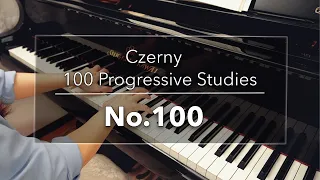 Czerny op.139, No.100, from 100 Progressive Studies