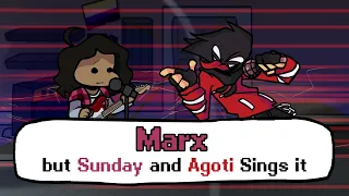 MARX but Agoti and Sunday have a Rap Battle!! (Marx but it's a Agoti and Sunday Cover) [No Epilepsy]