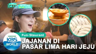 Jajanan di Pasar Lima Hari Jeju [Stars' Top Recipe at Fun-Staurant/30-06-2020][SUB INDO]