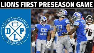 Detroit Lions First Preseason Game | Detroit Lions Podcast