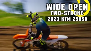Wide-Open Two-Stroke | All-New 2023 KTM 250SX