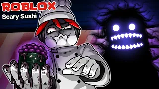 Roblox : Scary Sushi 🍣 เบื้องหลัง วัตถุดิบสยองของร้านซูชิชื่อดัง !!!