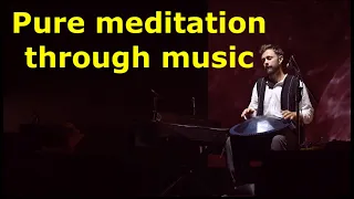 Meditative Solo by Dmitry Soul. Rav vast, Handpan, Hang Drum, Live Performance, Skillful Playing