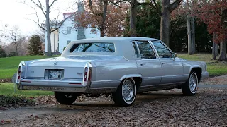 1991 Cadillac Brougham d’Elegance (Sold) Undercarriage and quick look at my strange collection.