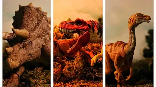 Hammond Collection Stop Motion tests | Jurassic World stop motion