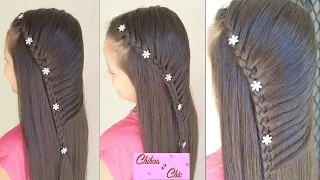 New Year's Eve!! Lace Braid | Prom Hairstyles | Easy Hairstyles