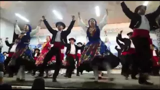 Rancho Folclórico Verde Gaio de Santos no Centro Português de Maringá - PR