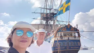 Oldest Wooden Sailing Boat the Götheborg of Sweden // Filipina and British Wanderlust