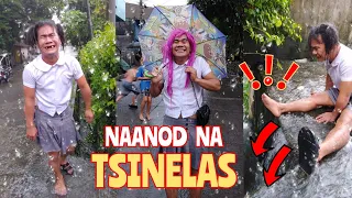 Basang-basa sa ulan sina Bebang at Prencess | Madam Sonya Funny Video