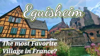 Eguisheim Village Alsace Region Walking Tour