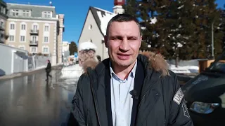 Кличко у Давосі говорив з політиками та представниками бізнесу про підтримку України