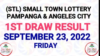1st Draw STL Pampanga and Angeles September 23 2022 (Friday) Result | SunCove, Lake Tahoe