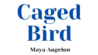 Caged Bird by Maya Angelou / Stanza wise summary in tamil