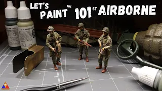 How to Paint US WWII Paratroopers | 1/35 Scale Figure Tutorial (pt. 1)