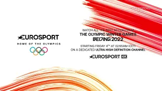 EUROSPORT 4K - The Olympic Winter Games Beijing 2022 - On-Hold Ident (Loop) - HDR