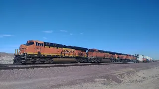 WB BNSF Z Train In Nebo Ca! #bigbossrailfanner