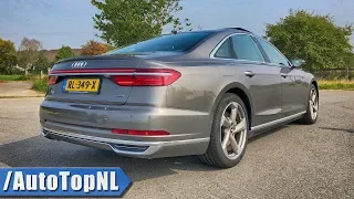 Audi A8 55 TFSI Review by AutoTopNL (English Subtitles)