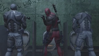 Deadpool - Full Bathroom Scene (All Dialogue)