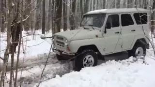 Покатушки на масленницу УАЗ OFFROAD февраль 2018 !