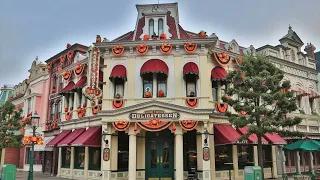 Main Street HALLOWEEN Loop | HQ Full Audio | Disneyland Paris