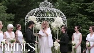 Christian Siriano and Brad Walsh's Beautiful Wedding | BRIDES