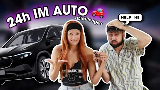 Wir sind 24h IM AUTO! 🚗😂  *Challenge* | stineundmarc