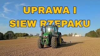 PUSTYNIA NA POLU🔥 || Uprawa i siew rzepaku 2023 || 2x John Deere || GR Łuków Śl. || ART P&V