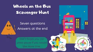 Wheels on the Bus Scavenger Hunt by Piccolo Music/Nursery Rhymes, Babies, Toddlers, WNRW 2023